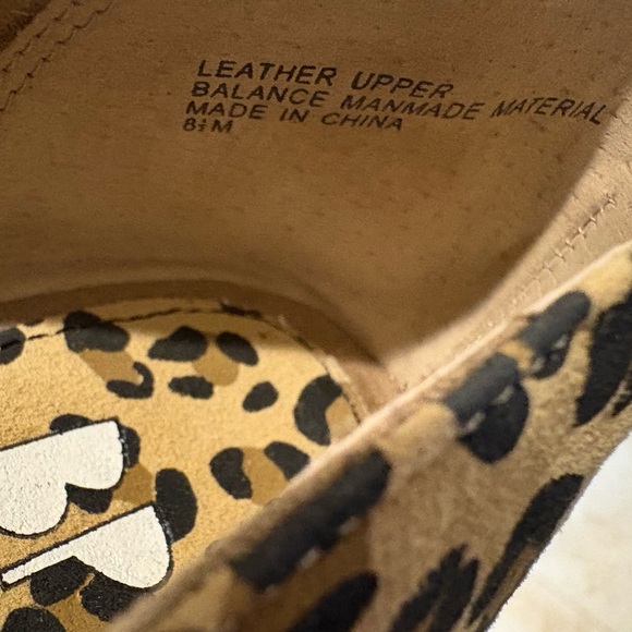 Nordstrom BP Point Toe Flats  Leopard Print  size 8.5 NWT - Picture 5 of 6